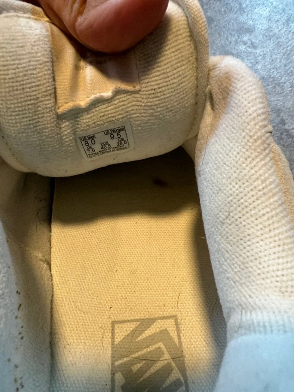 Vans Platform Low-Top Sneakers in Light Beige